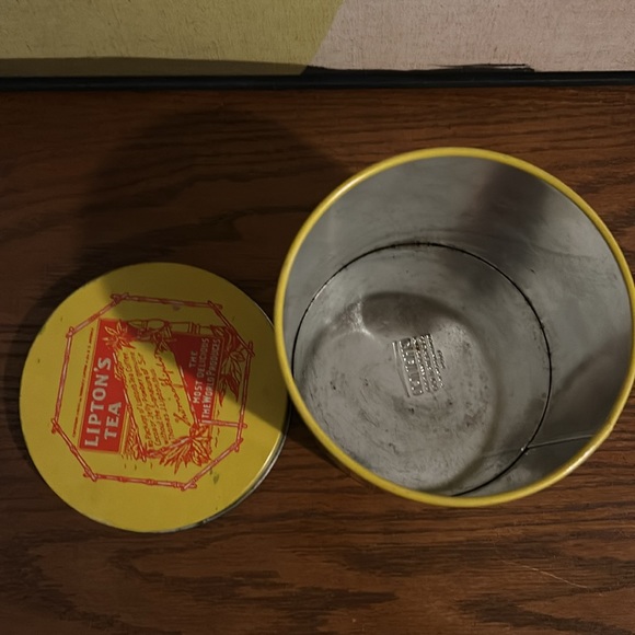 Vintage Lipton tin - Picture 5 of 6